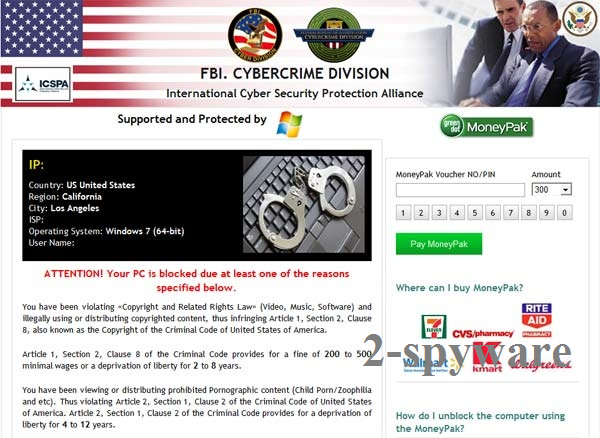 FBI Cybercrime Division virus instantâneo FBI Cybercrime Division virus instantâneo