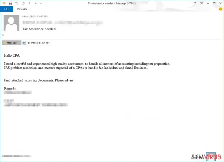 Tax Phishing