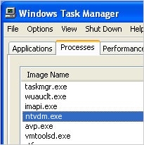 Ошибка ntvdm exe на windows xp