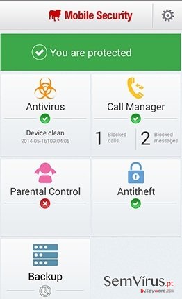 BullGuard Mobile Security instantâneo BullGuard Mobile Security instantâneo