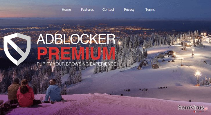 Anúncios de AdBlockerPremium instantâneo Anúncios de AdBlockerPremium instantâneo
