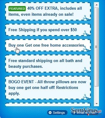 Anúncios de CouponsMachine instantâneo Anúncios de CouponsMachine instantâneo