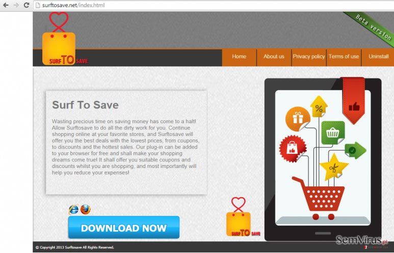 Anúncios por Surf to Save instantâneo Anúncios por Surf to Save instantâneo