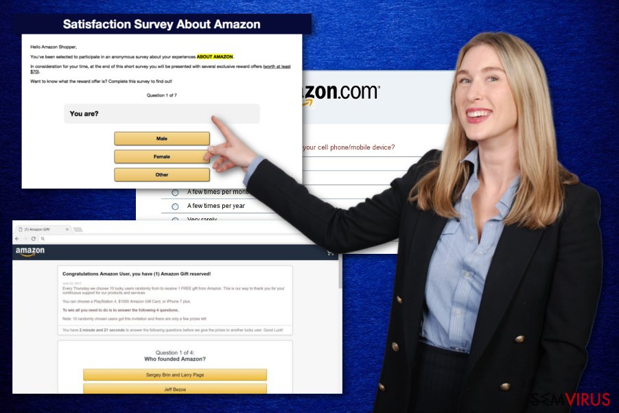 E-mail fraudulento Amazon Shopper Satisfaction Survey