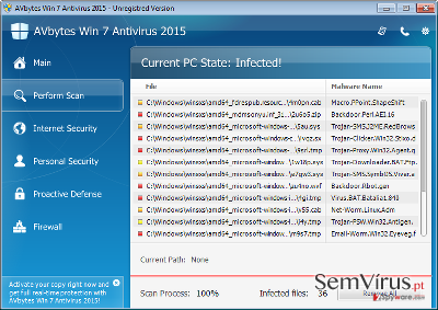 AVbytes Win 7 Antivirus 2015 instantâneo AVbytes Win 7 Antivirus 2015 instantâneo