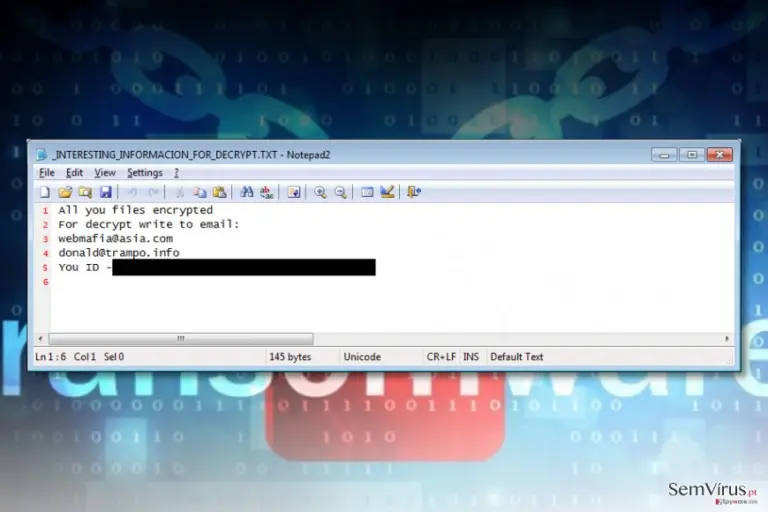 Azer ransomware virus
