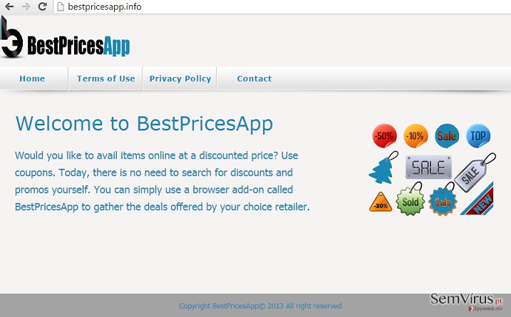 Anúncios de BestPriceApp instantâneo Anúncios de BestPriceApp instantâneo