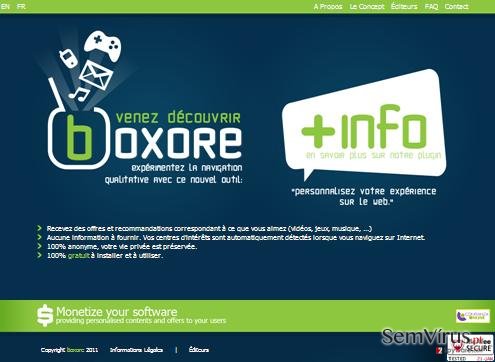 Anúncios de Boxore instantâneo Anúncios de Boxore instantâneo