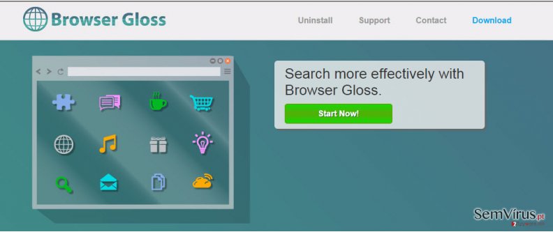 Anúncios por Browser Gloss instantâneo Anúncios por Browser Gloss instantâneo