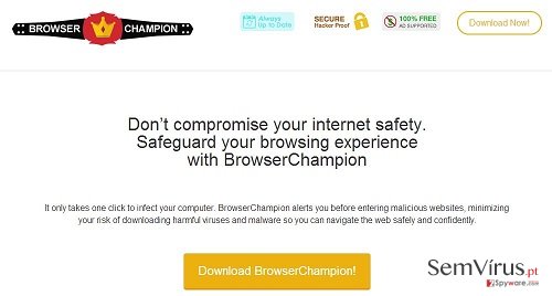 BrowserChampion virus instantâneo BrowserChampion virus instantâneo