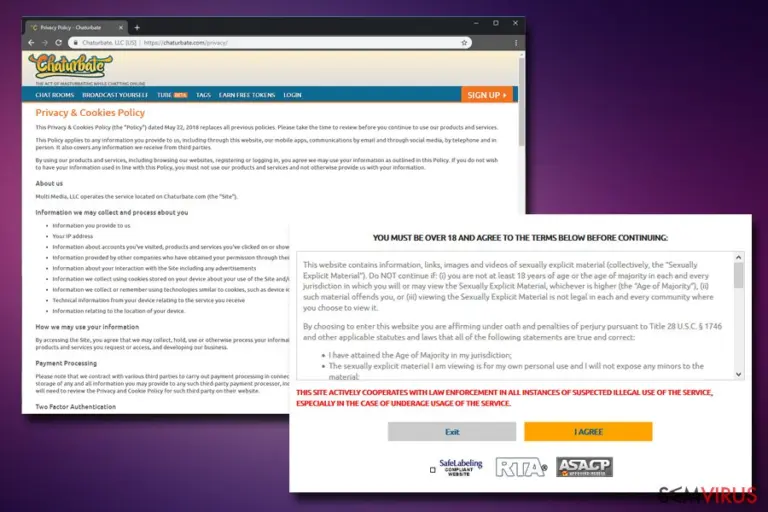 Chaturbate terms agreement