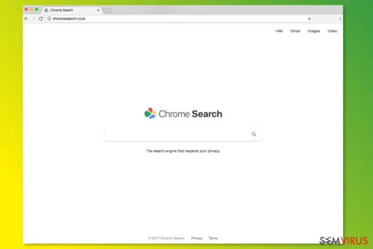 ChromeSearch.club homepage