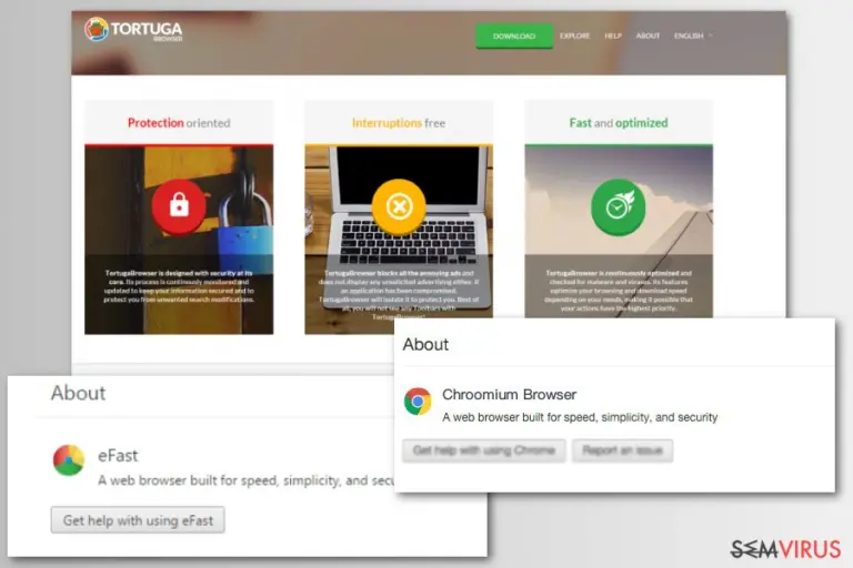 Chromium virus fake browsers