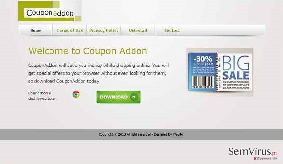 CouponAddon virus instantâneo CouponAddon virus instantâneo