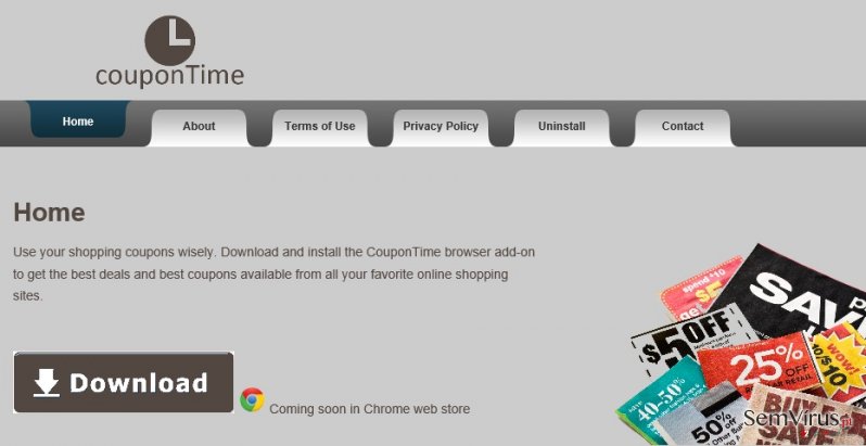 CouponTime virus instantâneo CouponTime virus instantâneo