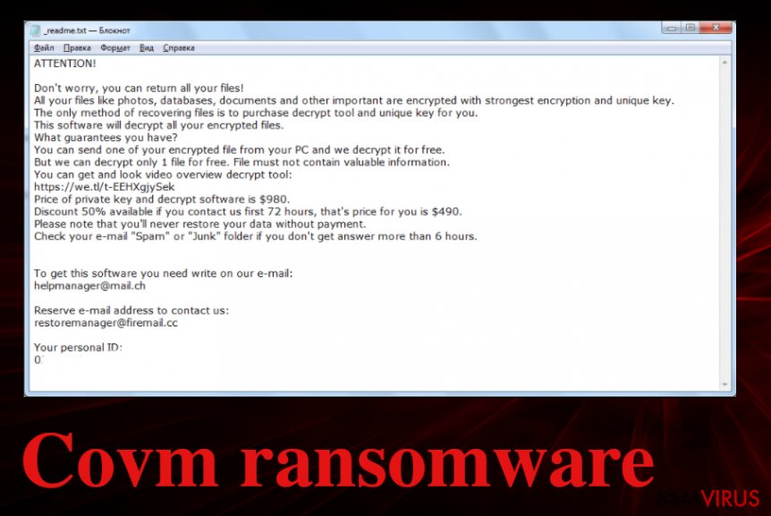 Ransomware Covm