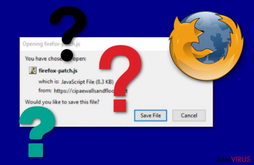 Notificação do Critical Firefox Update