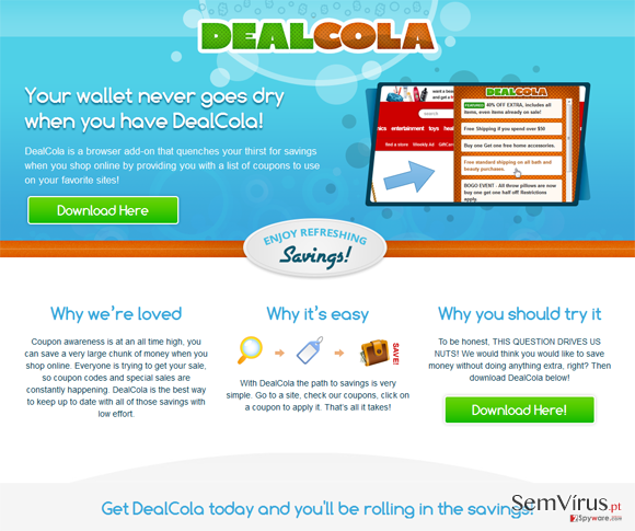 Deal Cola instantâneo Deal Cola instantâneo