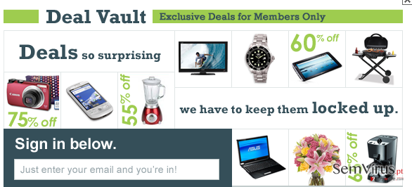 Deal Vault virus instantâneo Deal Vault virus instantâneo