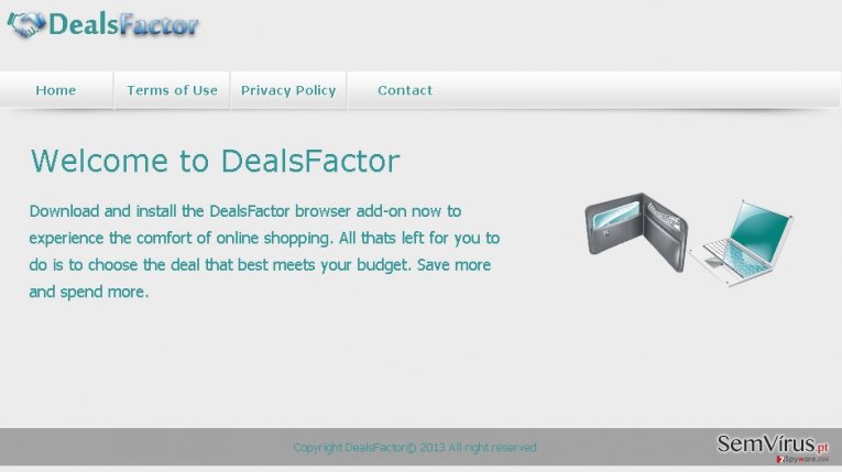 DealsFactor virus instantâneo DealsFactor virus instantâneo