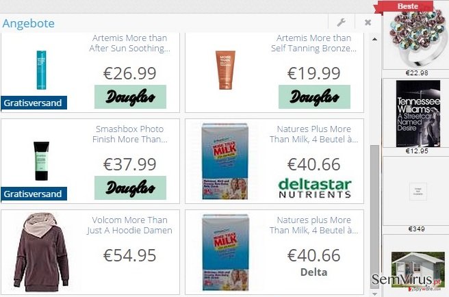DelightfulDeals adware instantâneo DelightfulDeals adware instantâneo