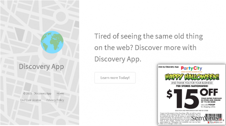 Anúncios de Discovery App instantâneo Anúncios de Discovery App instantâneo