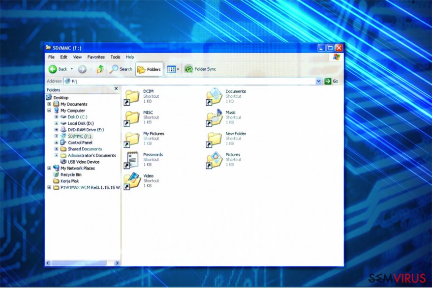 como remover virus drive.bat