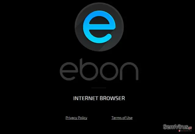 Ebon Browser adware