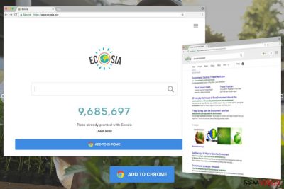 O exemplo do Ecosia.org