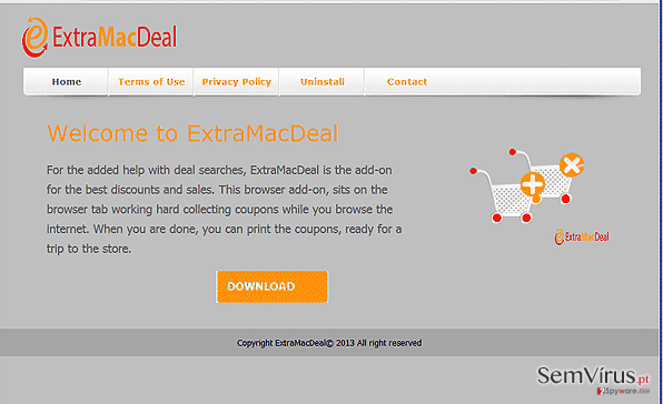 Anúncios por ExtraMacDeal instantâneo Anúncios por ExtraMacDeal instantâneo