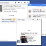 Vírus vídeo de Facebook instantâneo