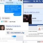 Facebook virus instantâneo