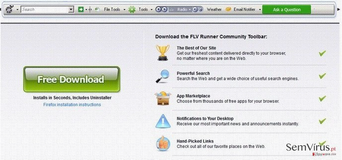 Flv Toolbar instantâneo Flv Toolbar instantâneo