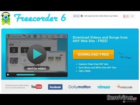 Freecorder instantâneo Freecorder instantâneo