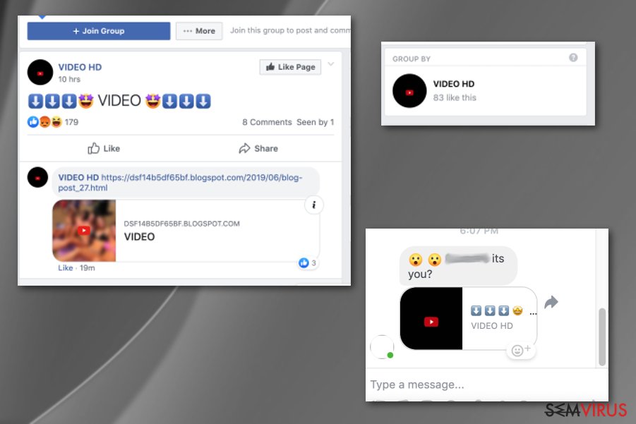 Vírus do Facebook "Is that you" instantâneo Vírus do Facebook "Is that you" instantâneo