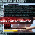 Vírus ransomware Jigsaw instantâneo