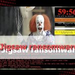 Vírus ransomware Jigsaw instantâneo