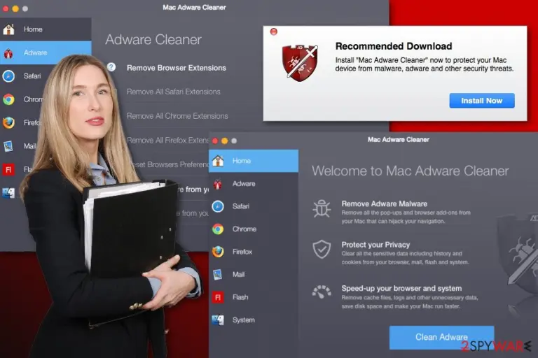 The image of Mac Adware Cleaner ads