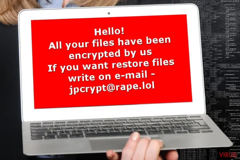 Image of Rapid ransomware virus