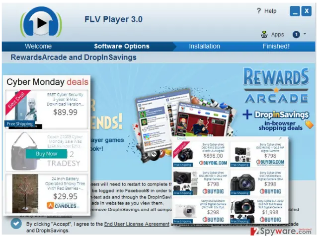 Displaying RewardsArcade ads