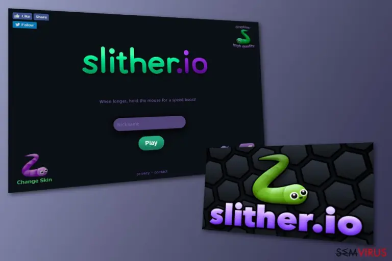 Slither.io adware