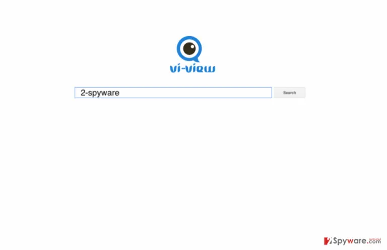 The newest version of Vi-view browser hijacker